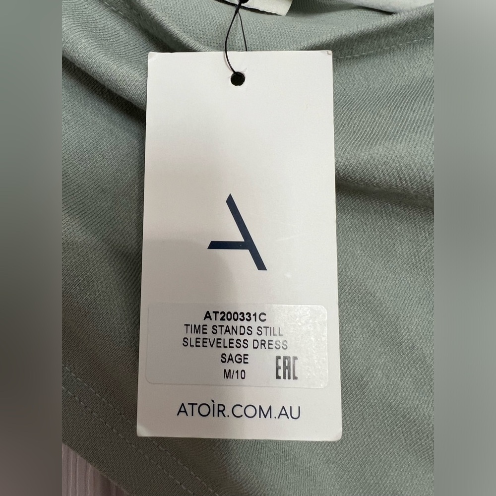 Atoir X REVOLVE Time Stands Still Dress in Sage - Picture 6 of 8